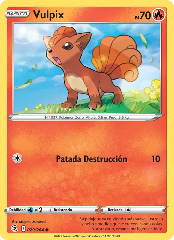 Vulpix Golpe Fusión 29/264