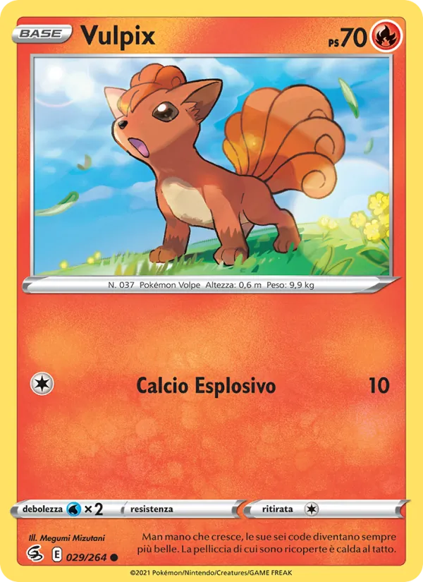 Vulpix Colpo Fusione 29/264