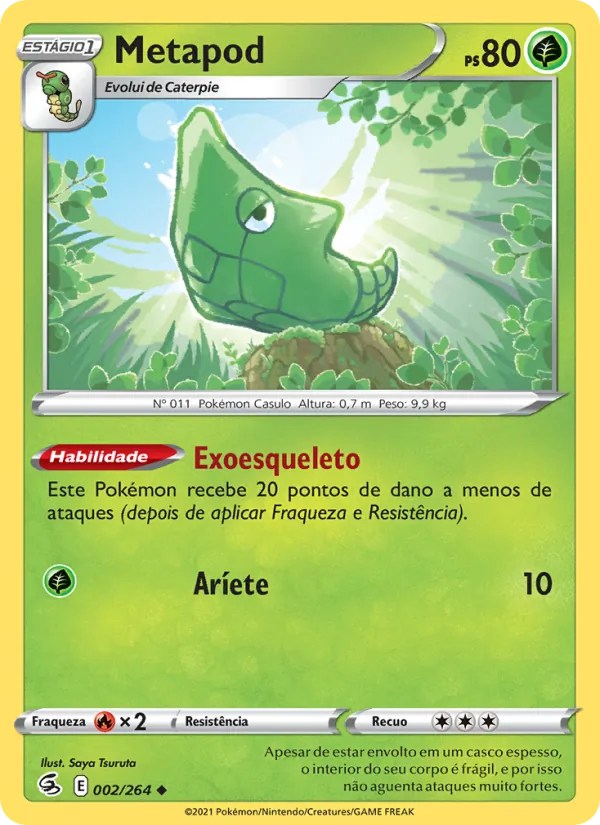 Metapod Golpe Fusão 2/264