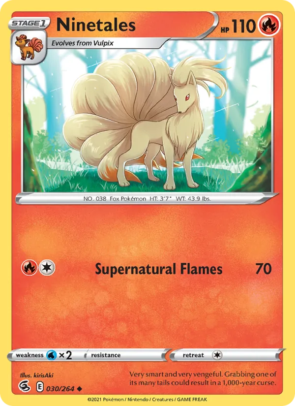 Ninetales Fusion Strike 30/264