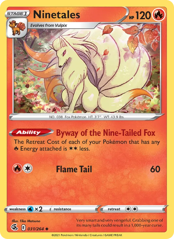 Ninetales Fusion Strike 31/264
