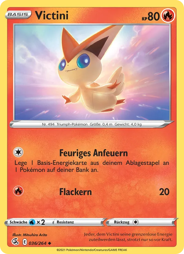 Victini Fusionsangriff 36/264