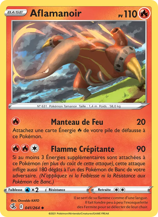 Aflamanoir Poing de Fusion 41/264