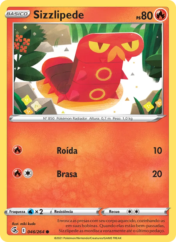 Sizzlipede Golpe Fusão 46/264
