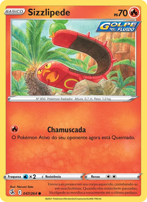 Sizzlipede Golpe Fusão 47/264