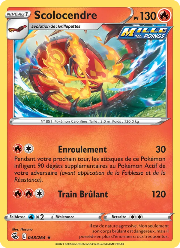 Scolocendre Poing de Fusion 48/264
