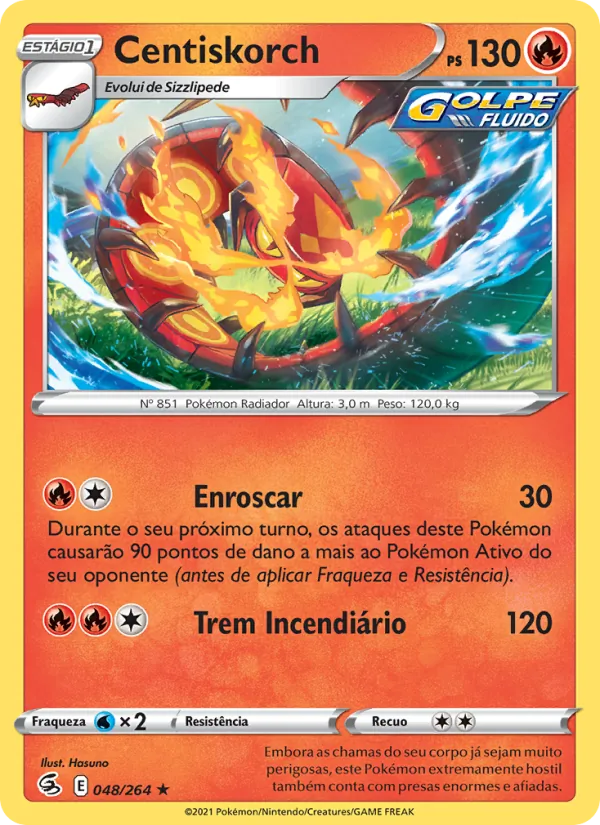 Centiskorch Golpe Fusão 48/264