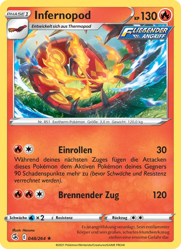 Infernopod Fusionsangriff 48/264