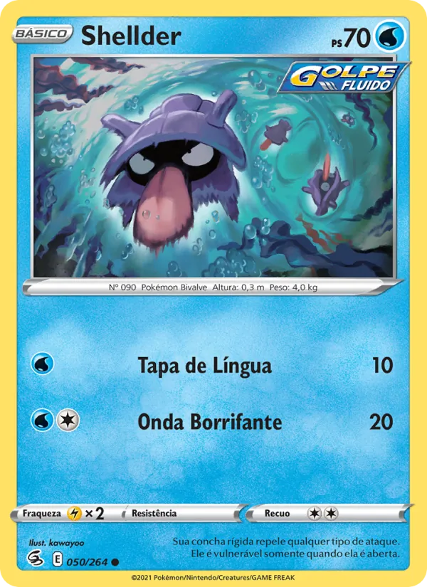 Shellder Golpe Fusão 50/264
