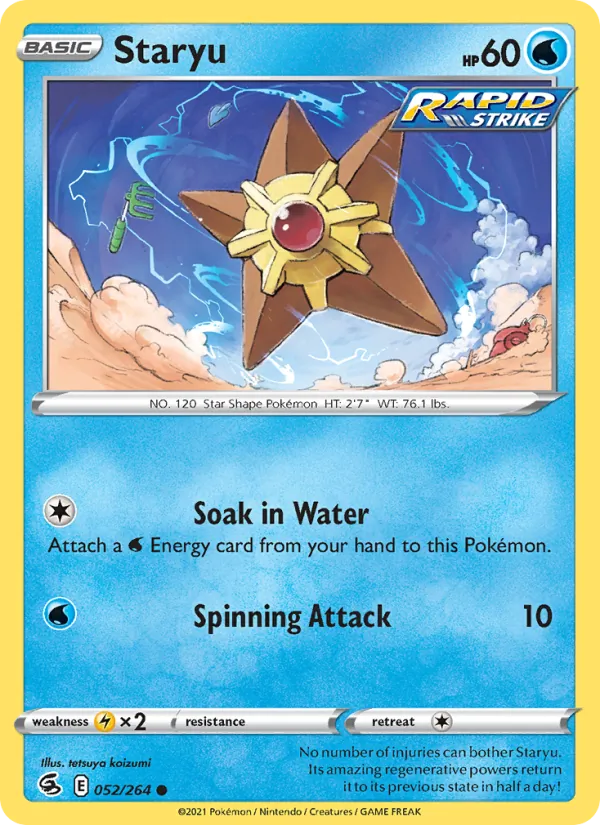 Staryu Fusion Strike 52/264