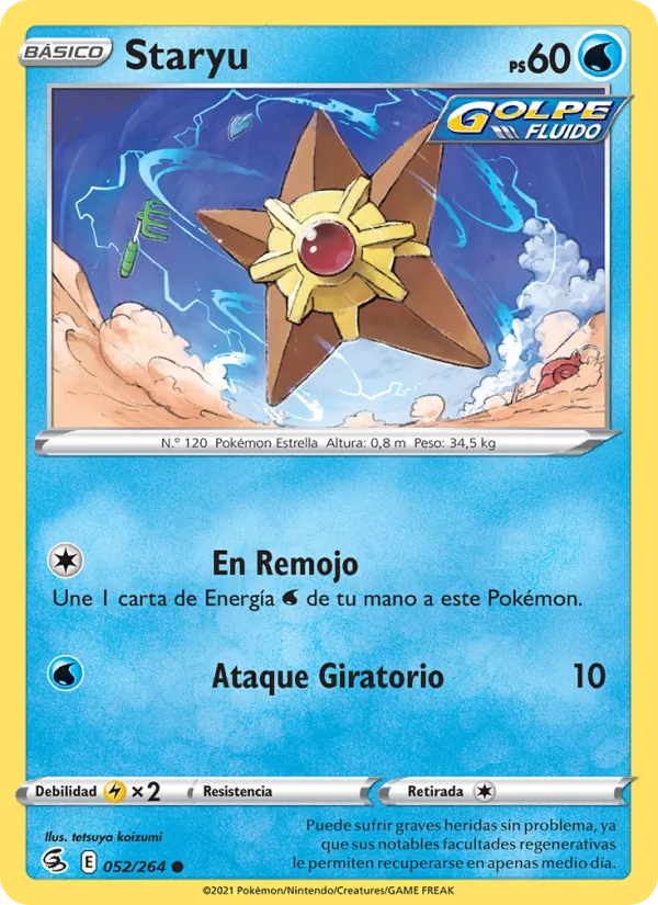 Staryu Golpe Fusión 52/264