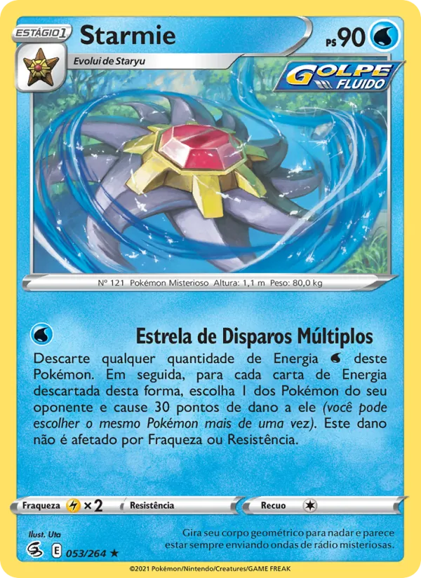 Starmie Golpe Fusão 53/264