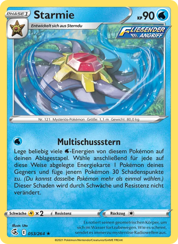 Starmie Fusionsangriff 53/264
