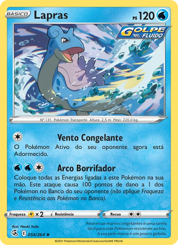 Lapras Golpe Fusão 54/264