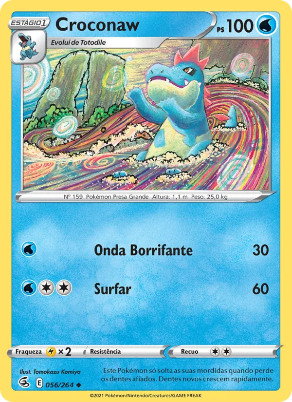 Croconaw Golpe Fusão 56/264
