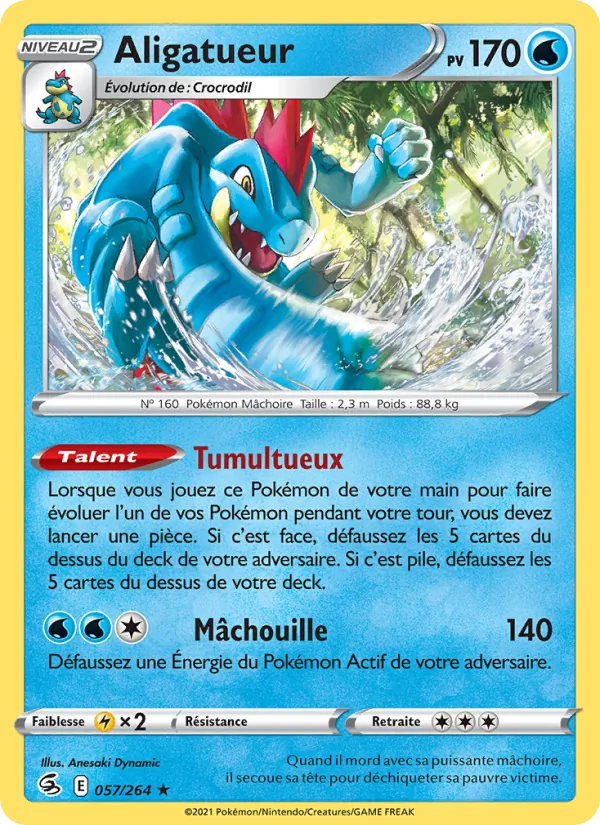 Aligatueur Poing de Fusion 57/264