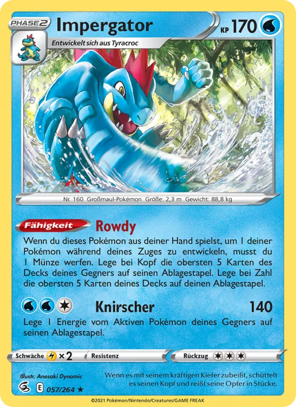 Impergator Fusionsangriff 57/264