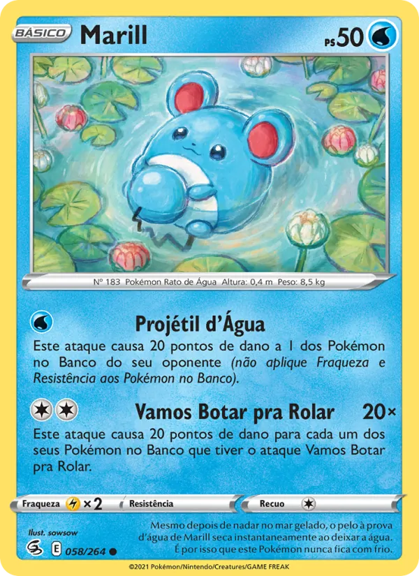 Marill Golpe Fusão 58/264