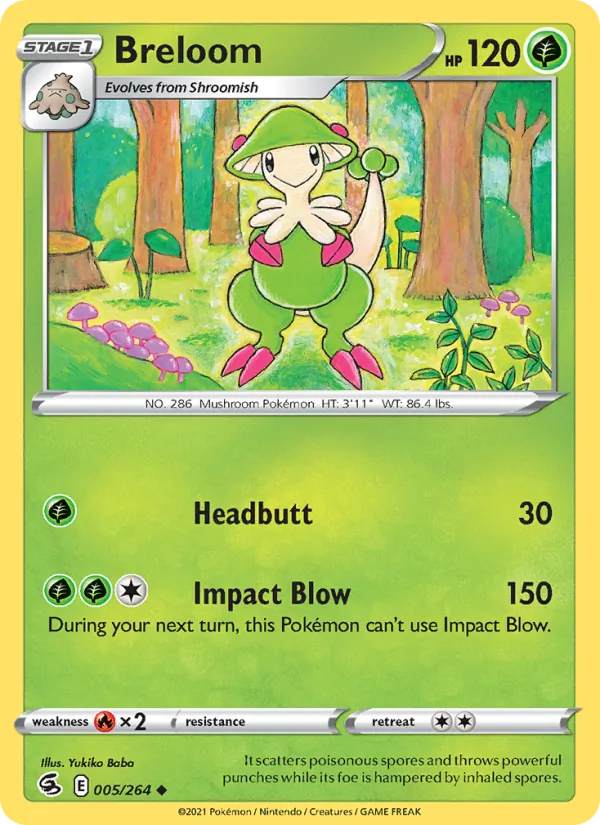 Breloom Golpe Fusão 5/264