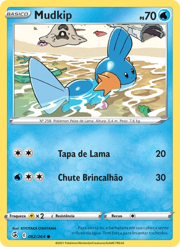 Mudkip Golpe Fusão 62/264