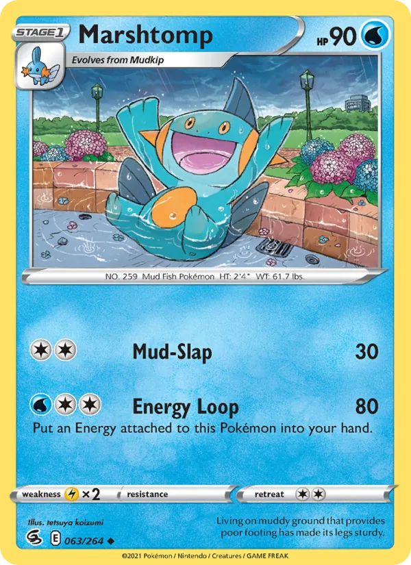 Marshtomp Fusion Strike 63/264