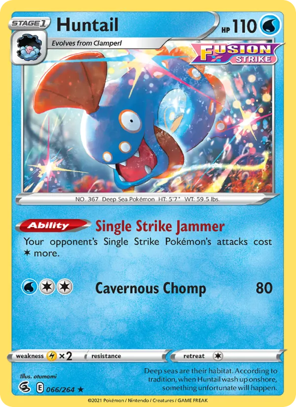Huntail Fusion Strike 66/264