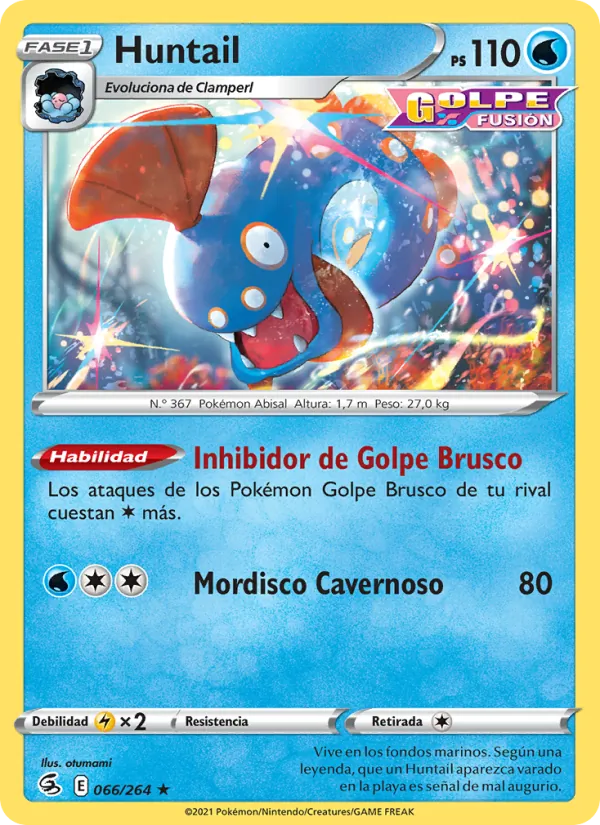 Huntail Golpe Fusión 66/264