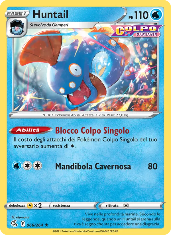 Huntail Colpo Fusione 66/264