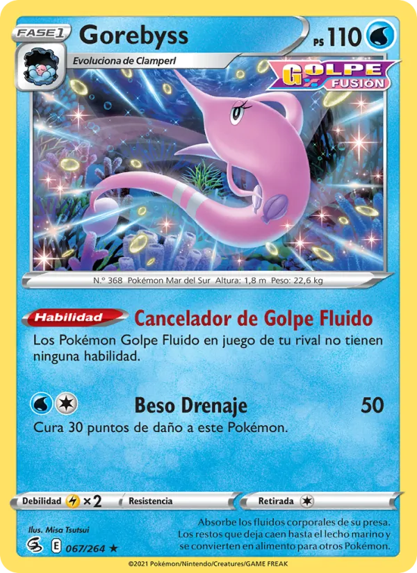 Gorebyss Golpe Fusión 67/264