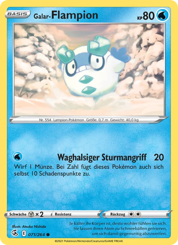 Galar-Flampion Fusionsangriff 71/264