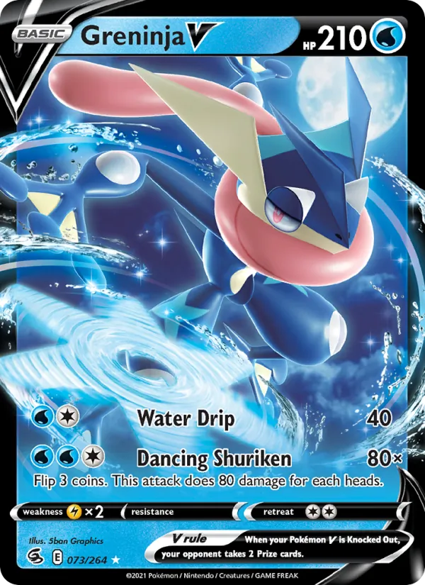 Greninja V Fusion Strike 73/264