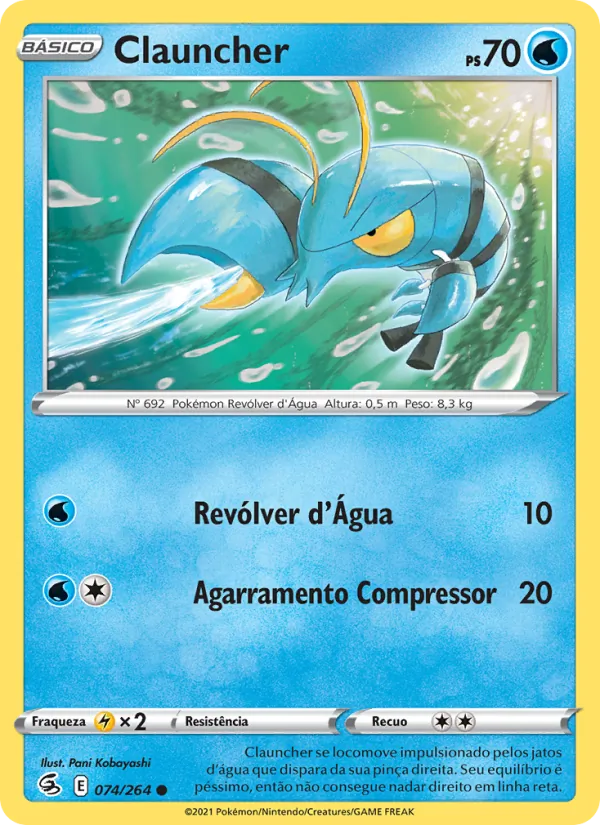 Clauncher Golpe Fusão 74/264