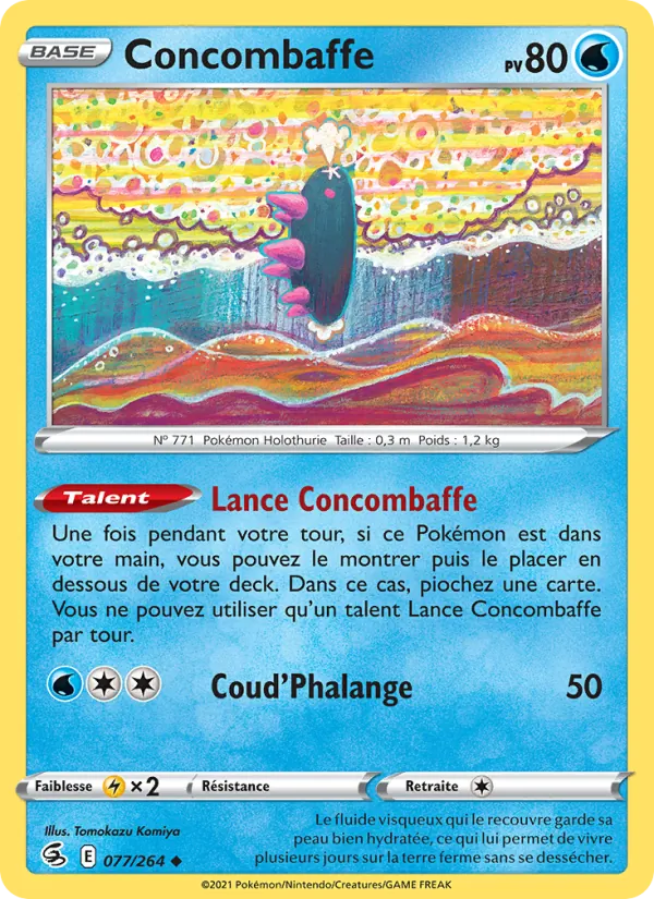 Concombaffe Poing de Fusion 77/264