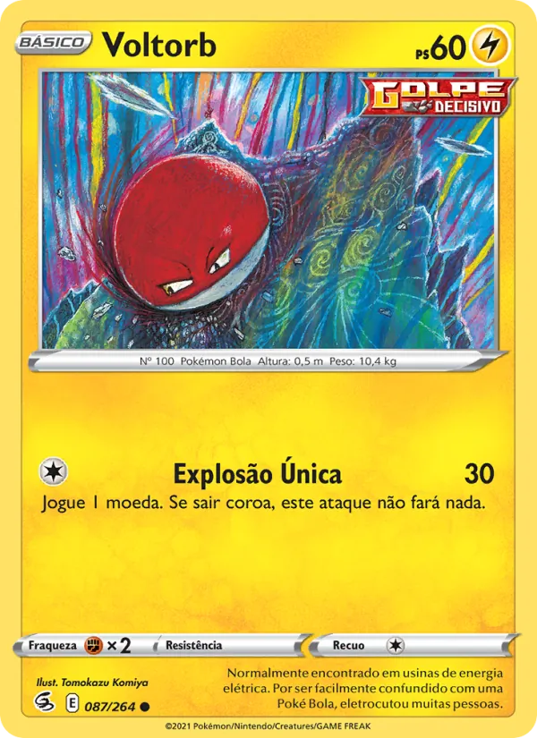 Voltorb Golpe Fusão 87/264