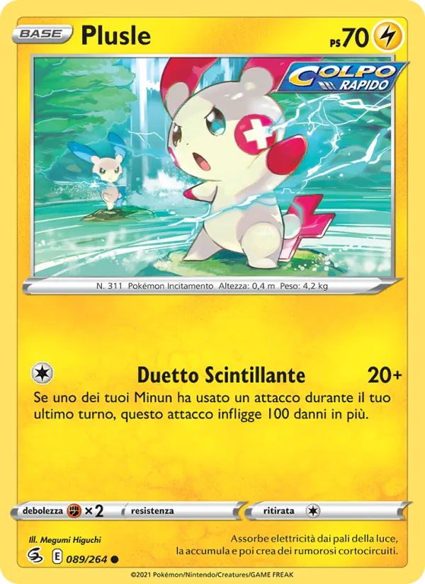 Plusle Colpo Fusione 89/264