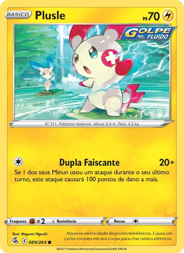 Plusle Golpe Fusão 89/264