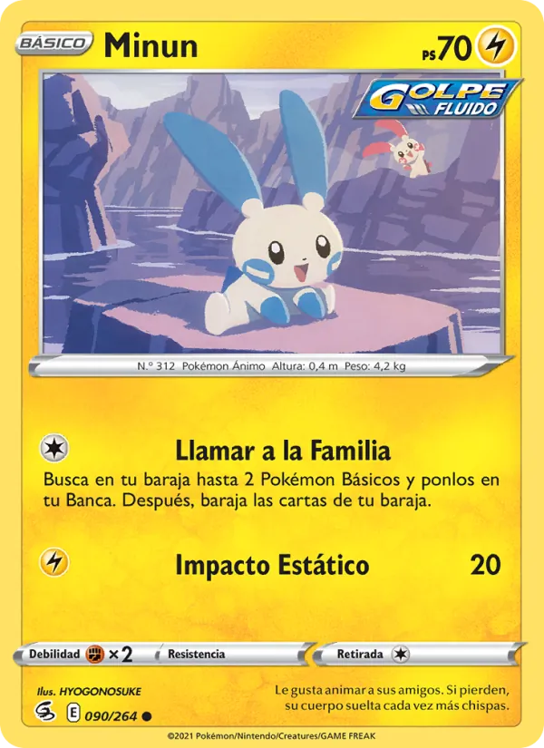 Minun Golpe Fusión 90/264