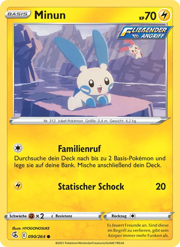 Minun Fusionsangriff 90/264