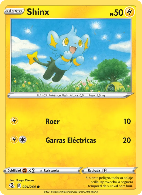 Shinx Golpe Fusión 91/264