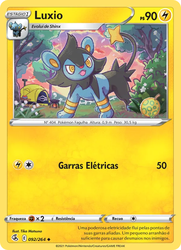 Luxio Golpe Fusão 92/264