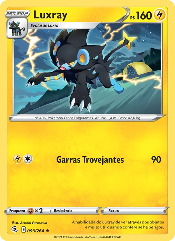 Luxray Golpe Fusão 93/264