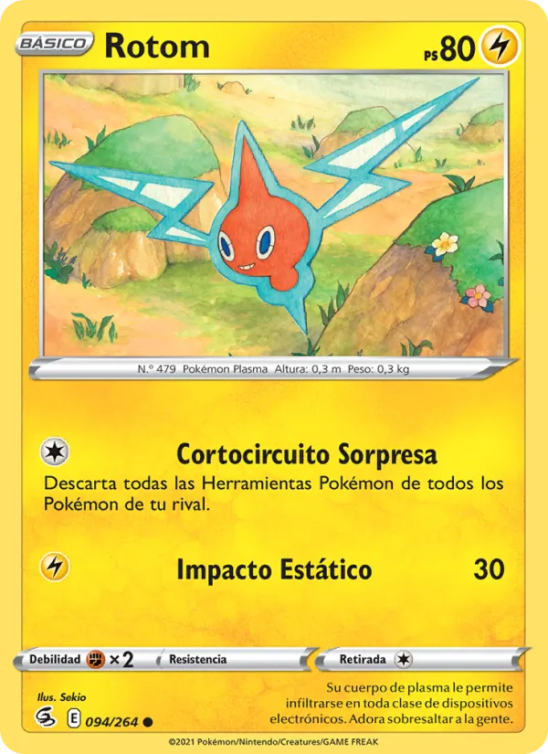 Rotom Golpe Fusión 94/264