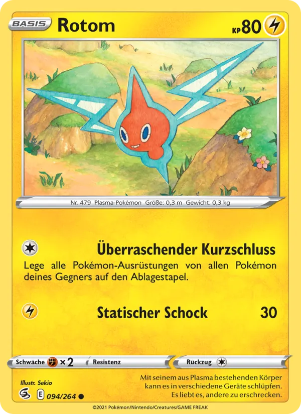 Rotom Fusionsangriff 94/264