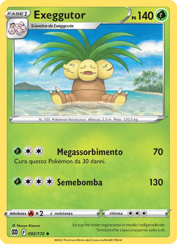 Exeggutor Astri Lucenti 002/172