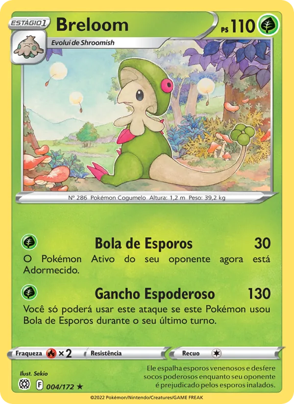 Breloom Astros Cintilantes 004/172