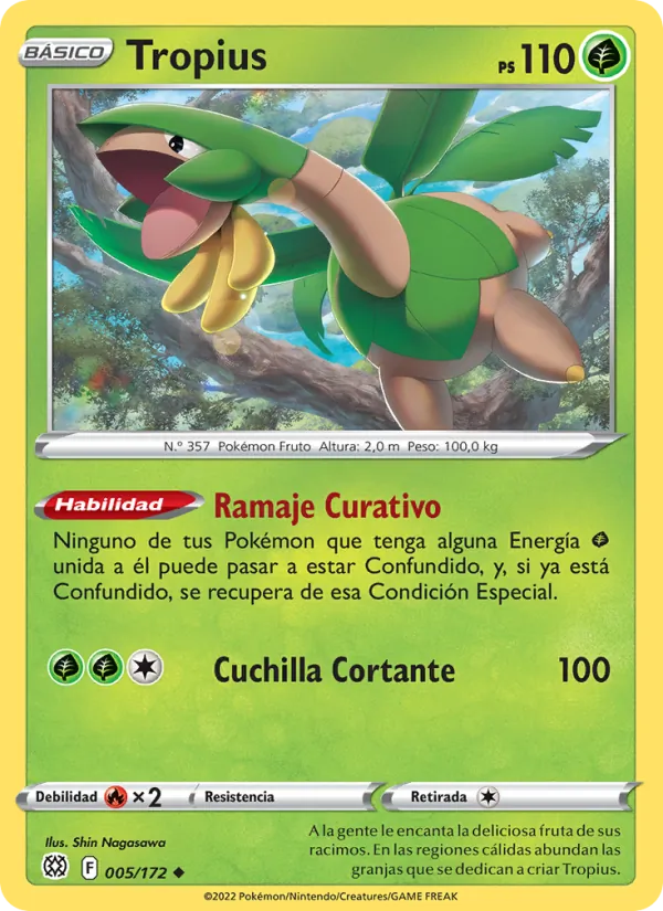 Tropius Astros Brillantes 005/172