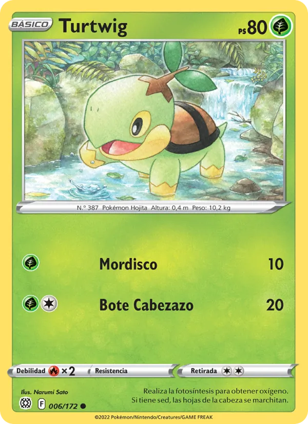 Turtwig Astros Brillantes 006/172