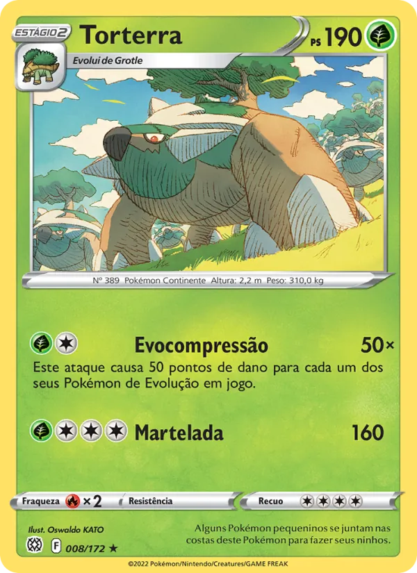 Torterra Astros Cintilantes 008/172