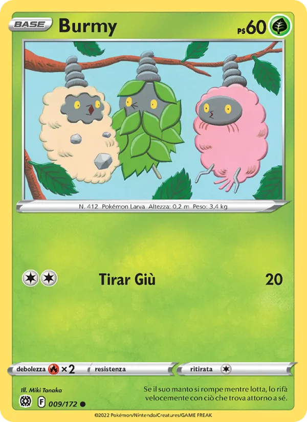 Burmy Astri Lucenti 009/172