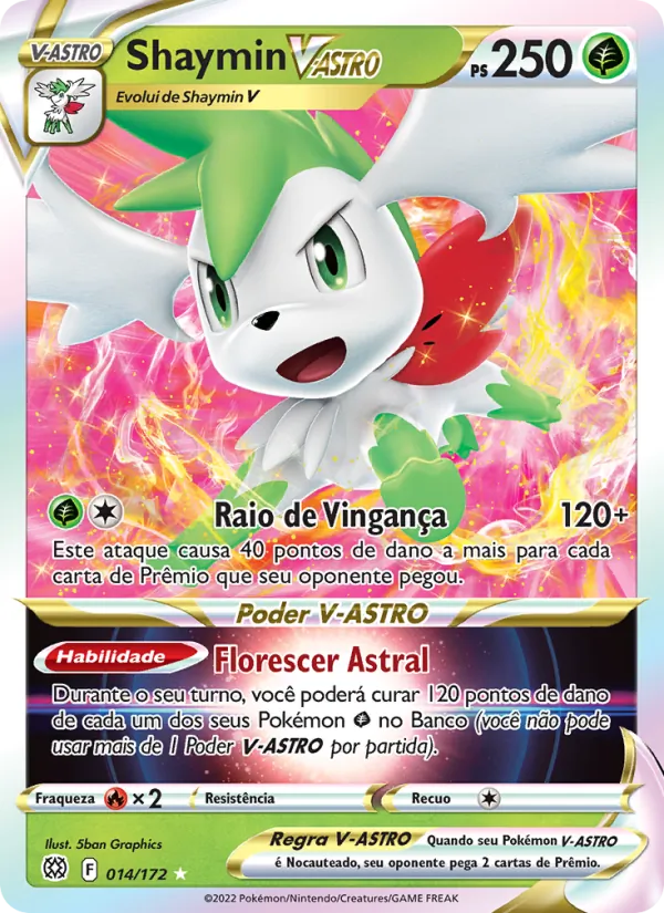 Shaymin V-ASTRO Astros Cintilantes 014/172